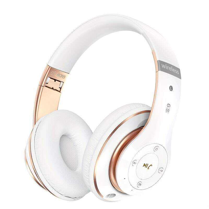 6S Hi-Fi Stereo Foldable Wireless Stereo Headsets Earbuds  With Built-in Mic