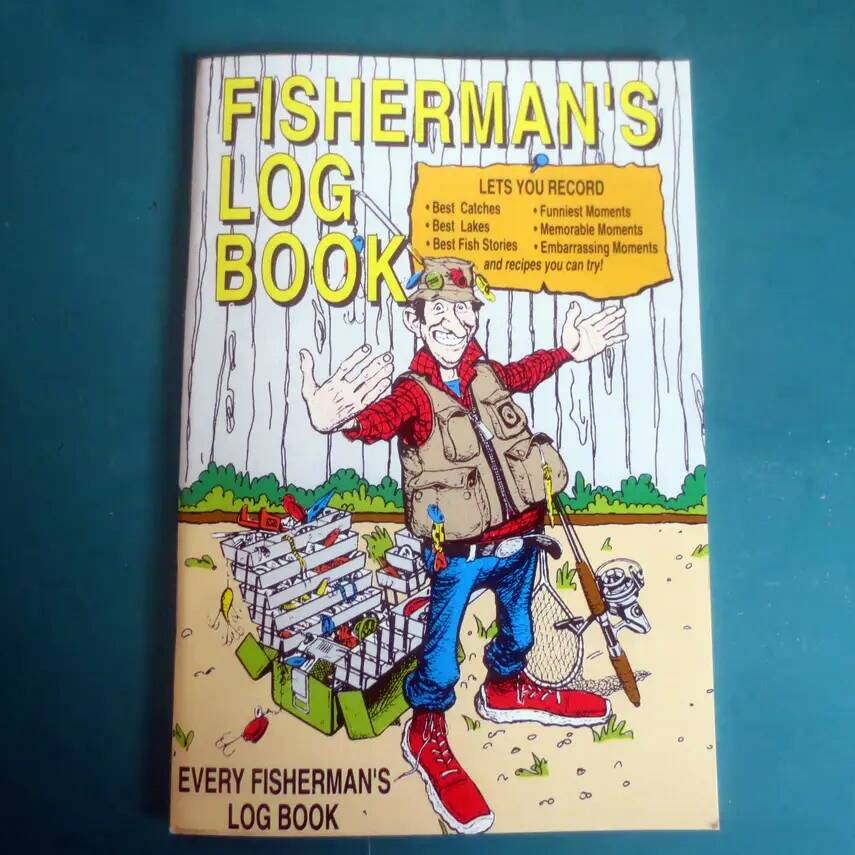 Vintage Humorous Fisherman's Log🎣