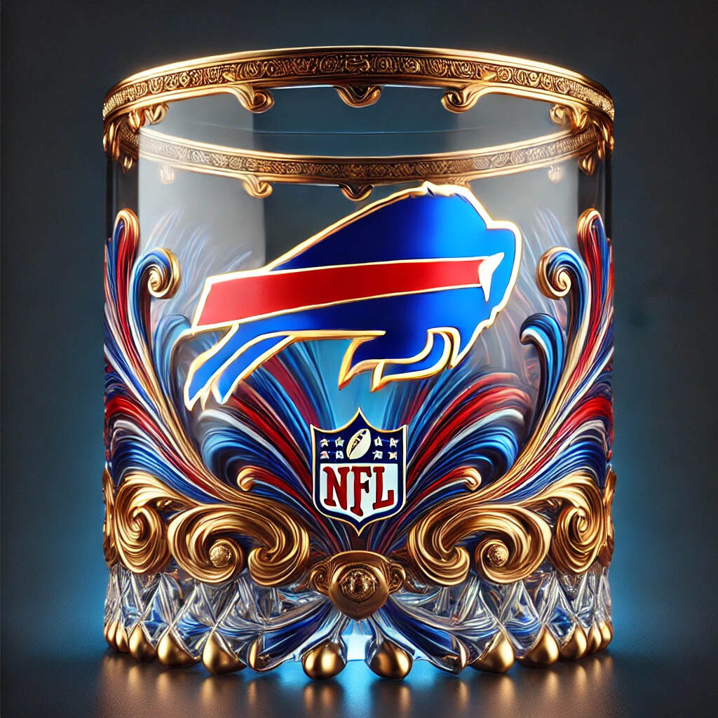 Hand-painted NFL Glass