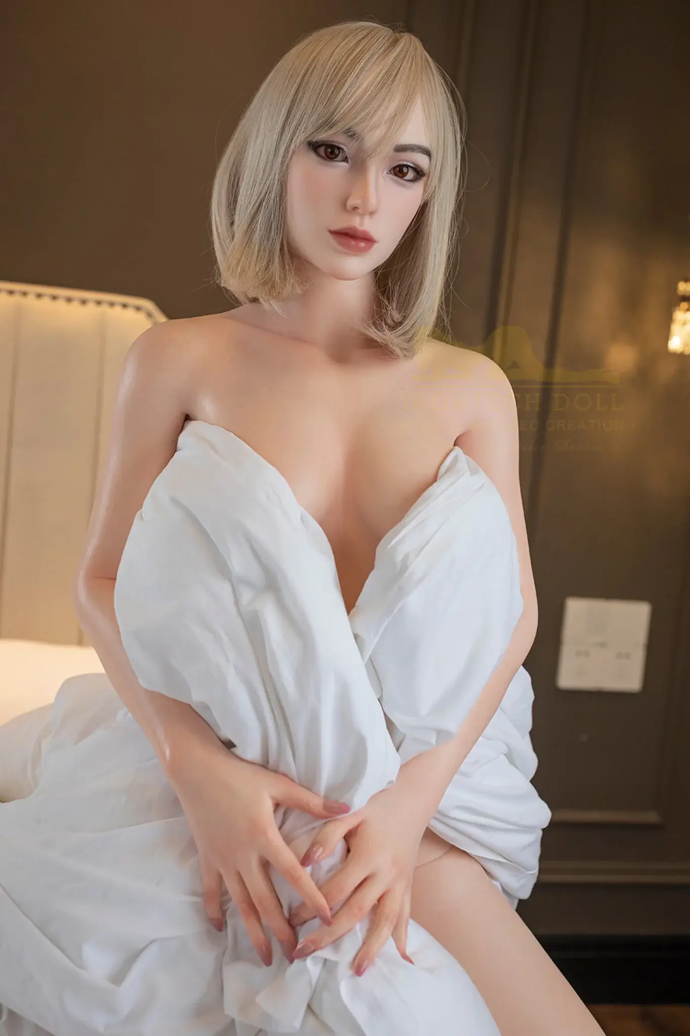 Gia Blonde Full Silicone IRONTECH Doll