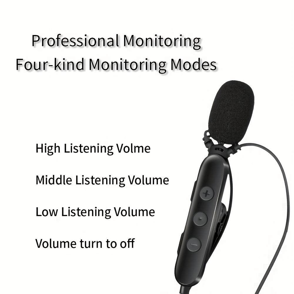 Live In-Ear Headphones with Microphone for KTV, Wired Type-C Sound Card, Echo Effect, Real-Time Ear Monitoring, Line Control, High-Definition Microphone, Suitable for Mobile Phone Headphones with Noise-Cancelling Microphone.