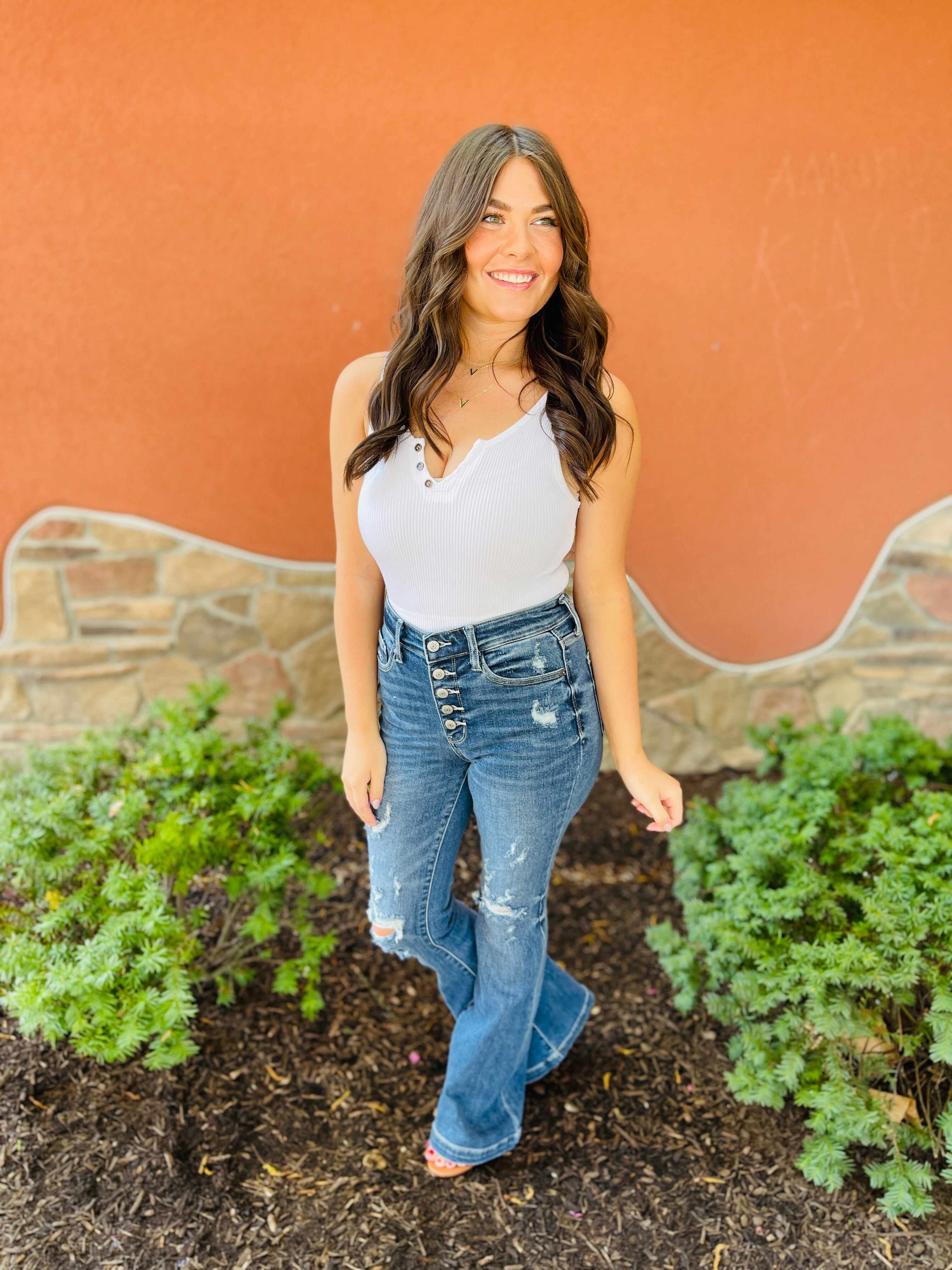 RESTOCK! Plus/Reg Let's Go Girls Flare Jeans