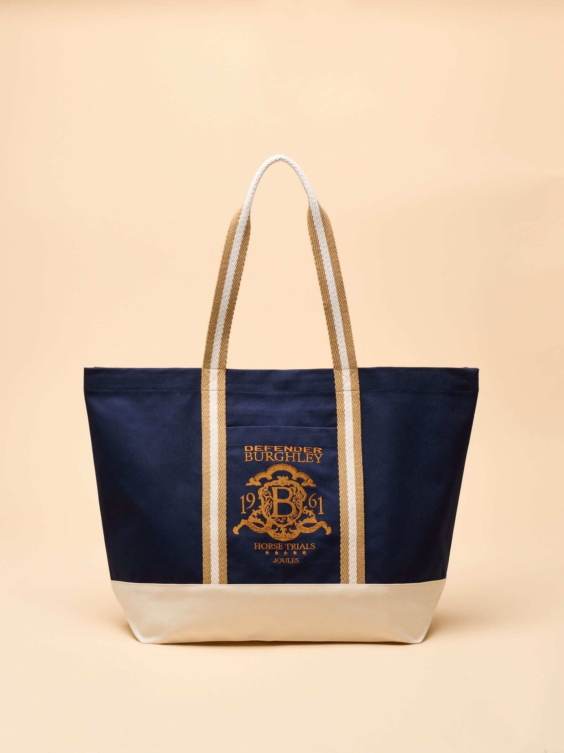 Official Burghley Navy Tote Bag