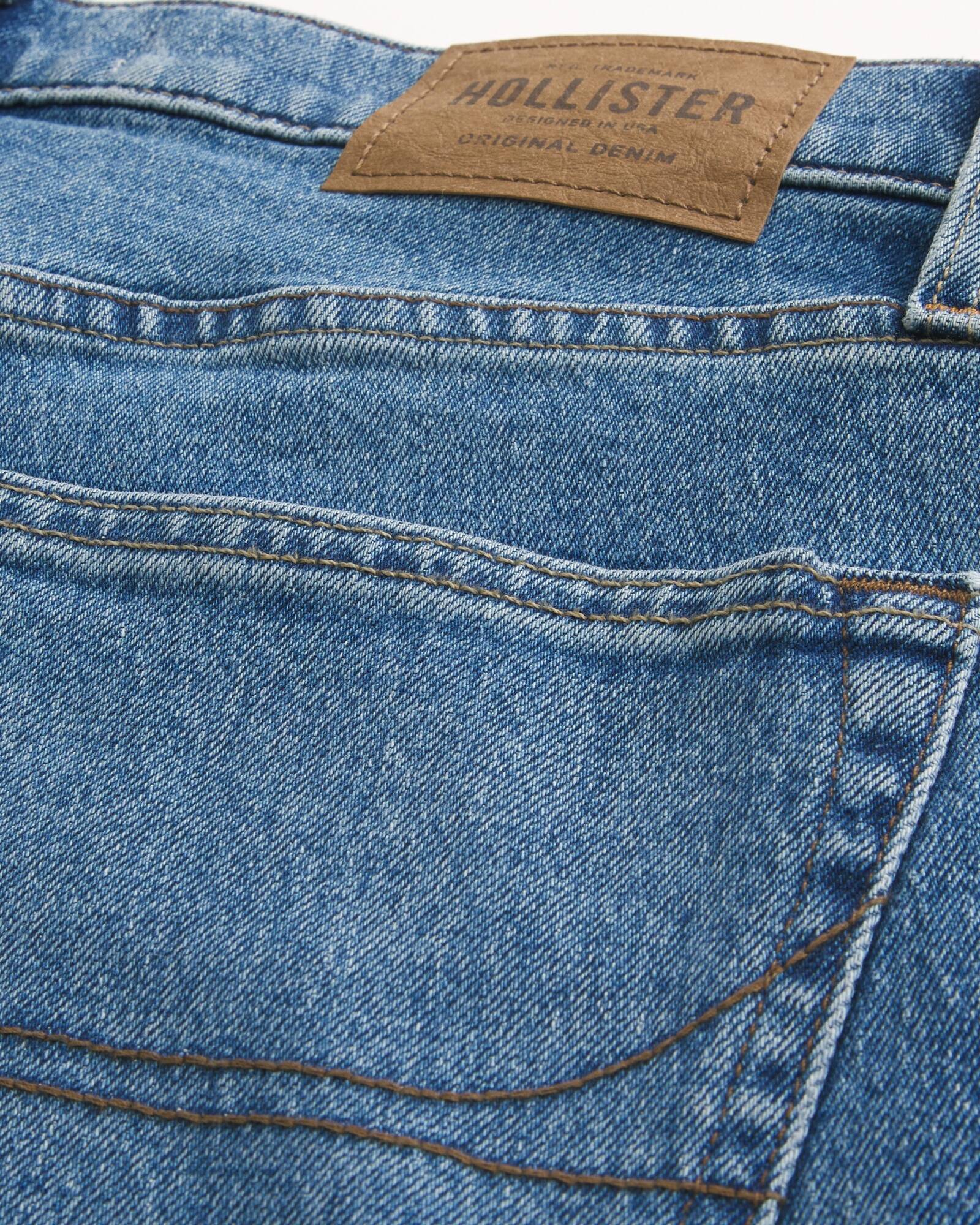 Black No Fade Slim Straight Jeans