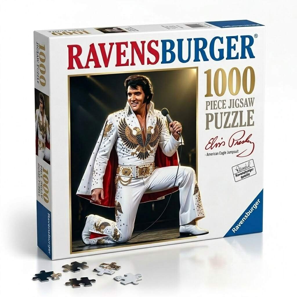 Elvis Presley ’68 Comeback Special 1000-Piece Ravensburger Jigsaw Puzzle