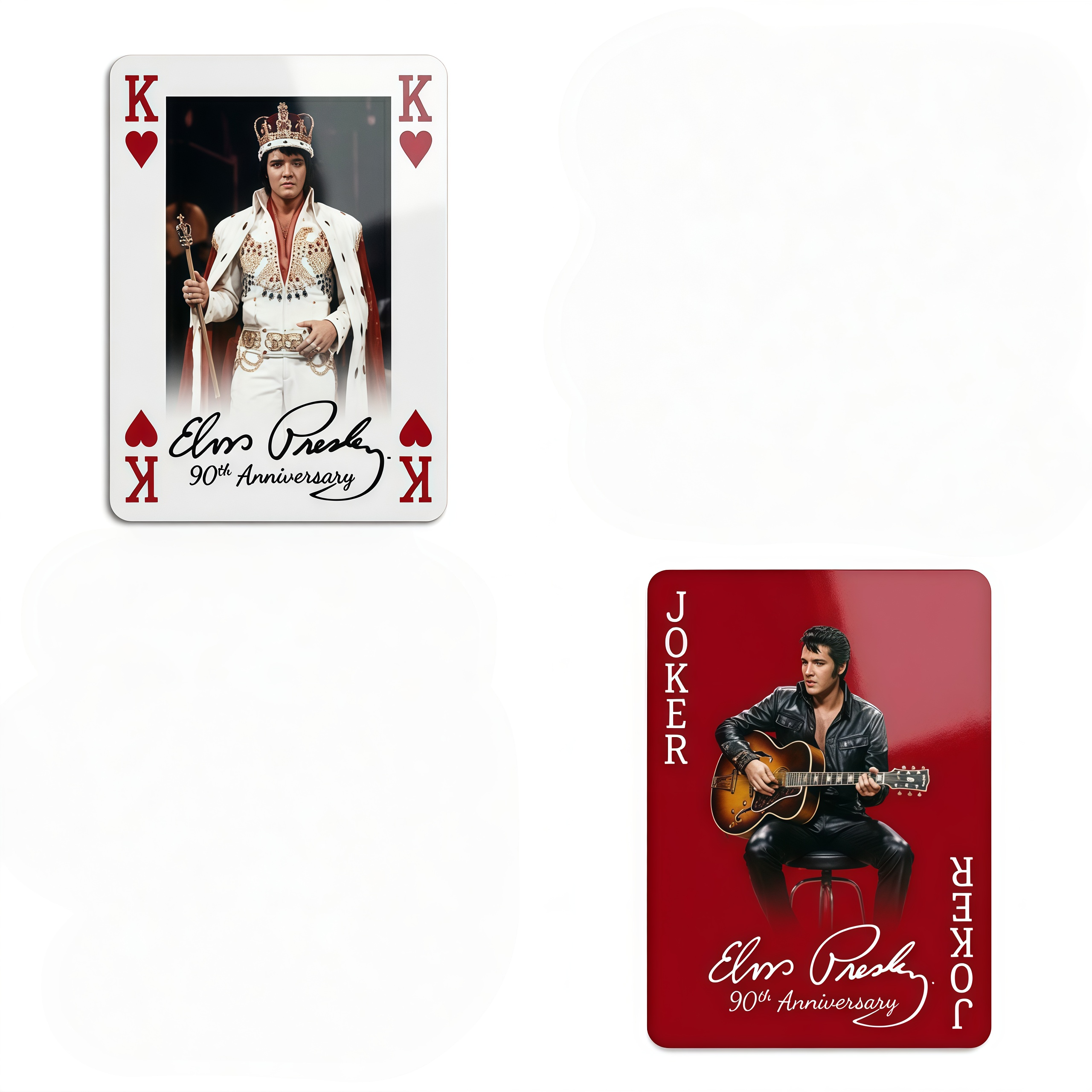 Elvis Presley 90th Anniversary Commemorative Playing Cards