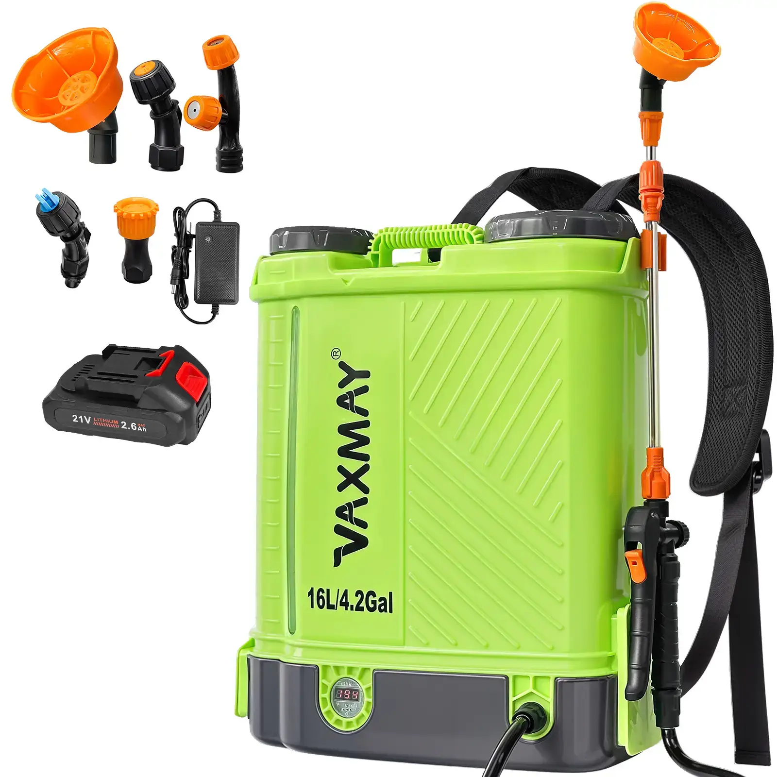 4 Gallon Battery Powered Backpack Sprayer