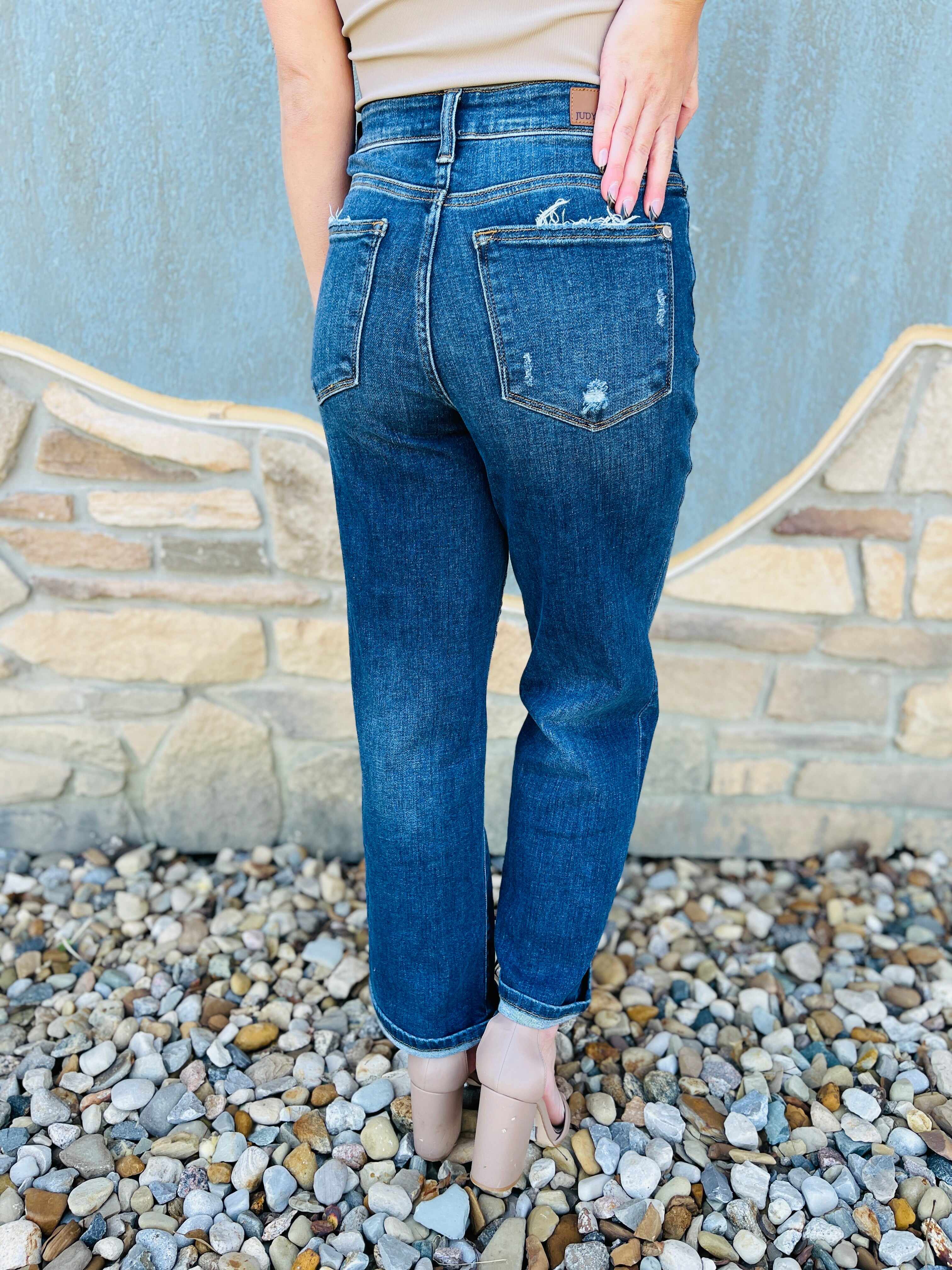 REG/CURVY No Bad Days Cropped Wide Leg Jeans