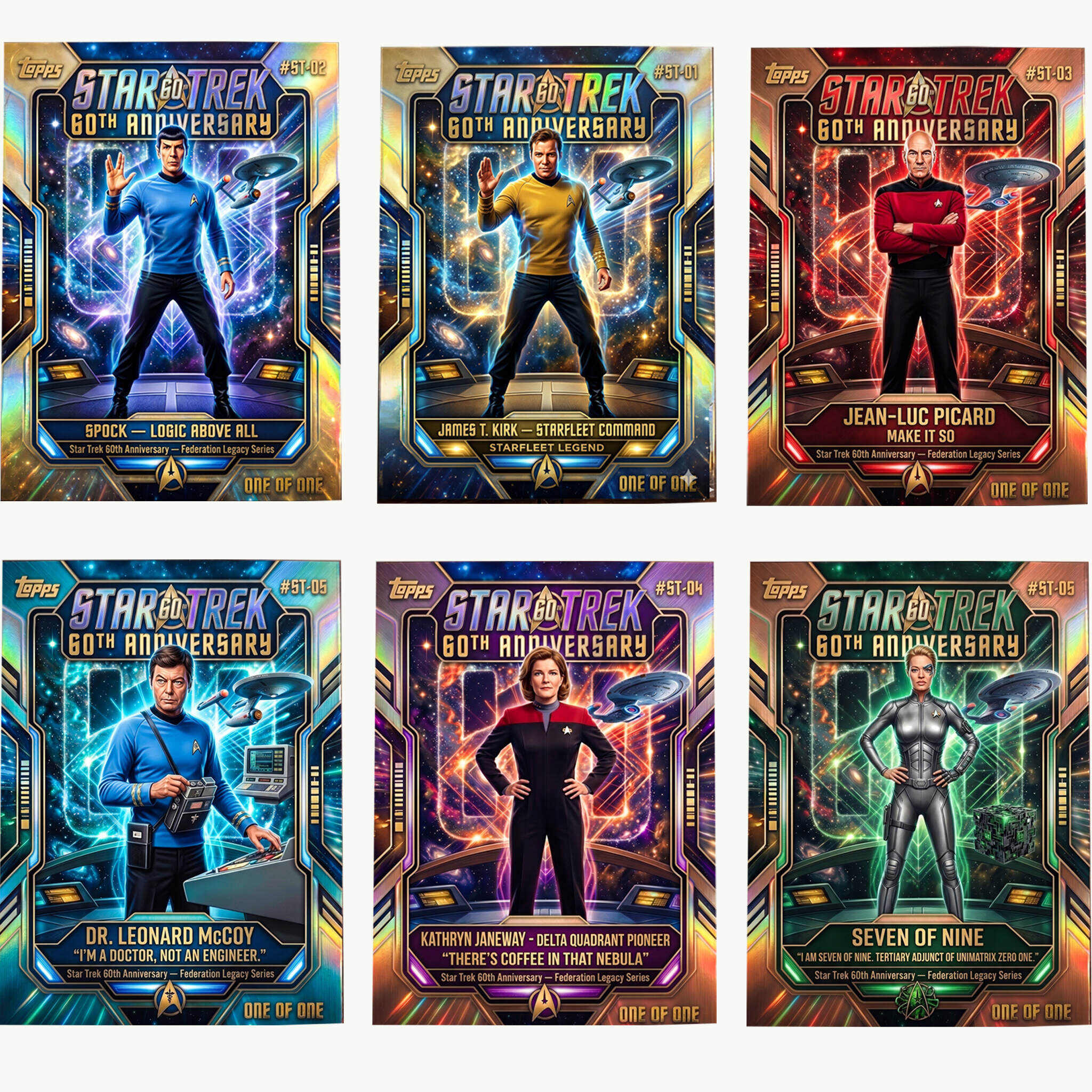 Star Trek 60th Anniversary Premium Trading Card Box