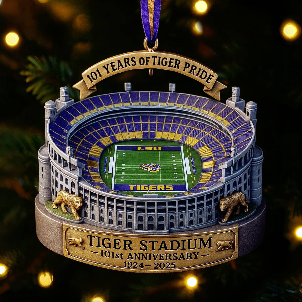 Tiger Stadium 101st Anniversary Ornament