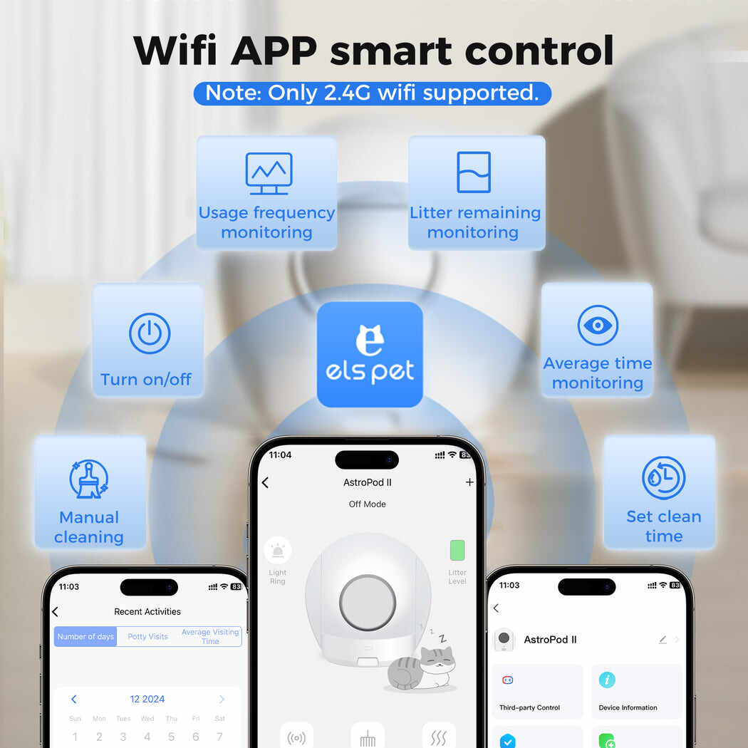 Automatic Self Cleaning Cat Litter Box