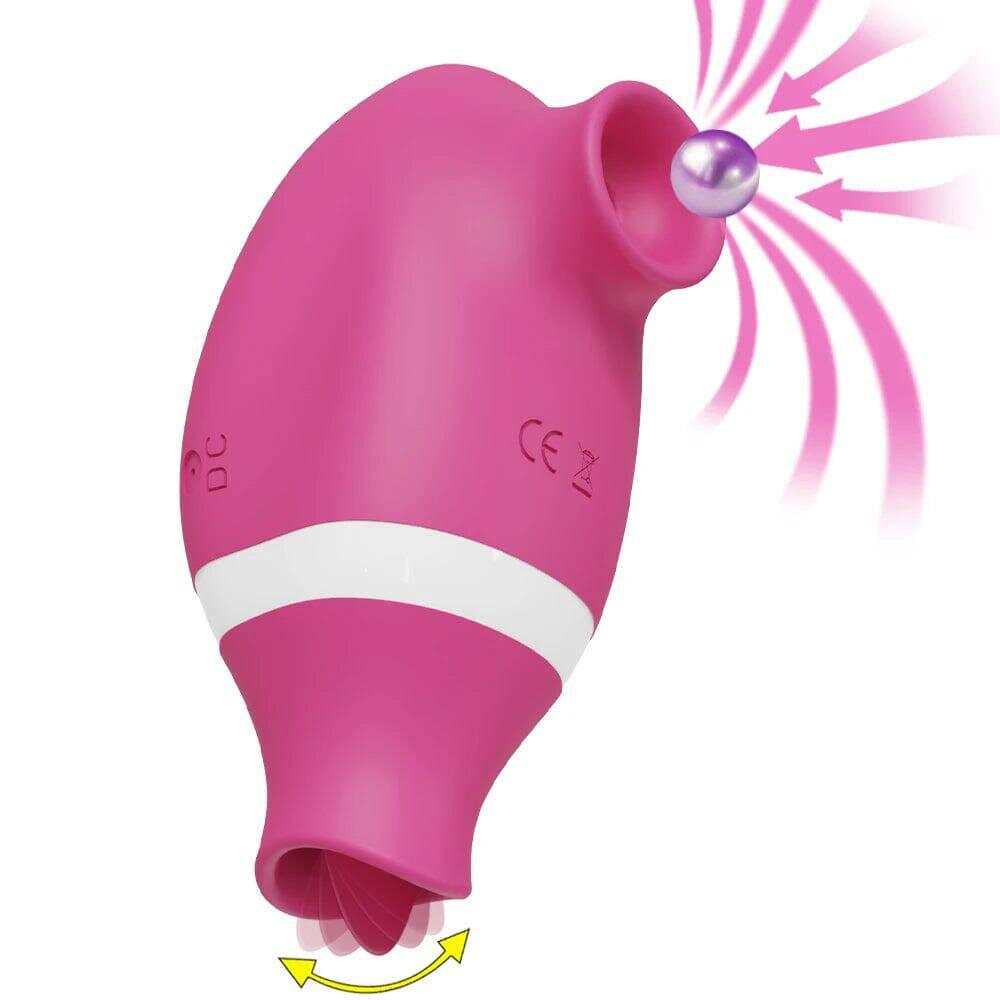 2-in-1 Clitoris Sucking & Vibrating Egg: Powerful Stimulator for Women