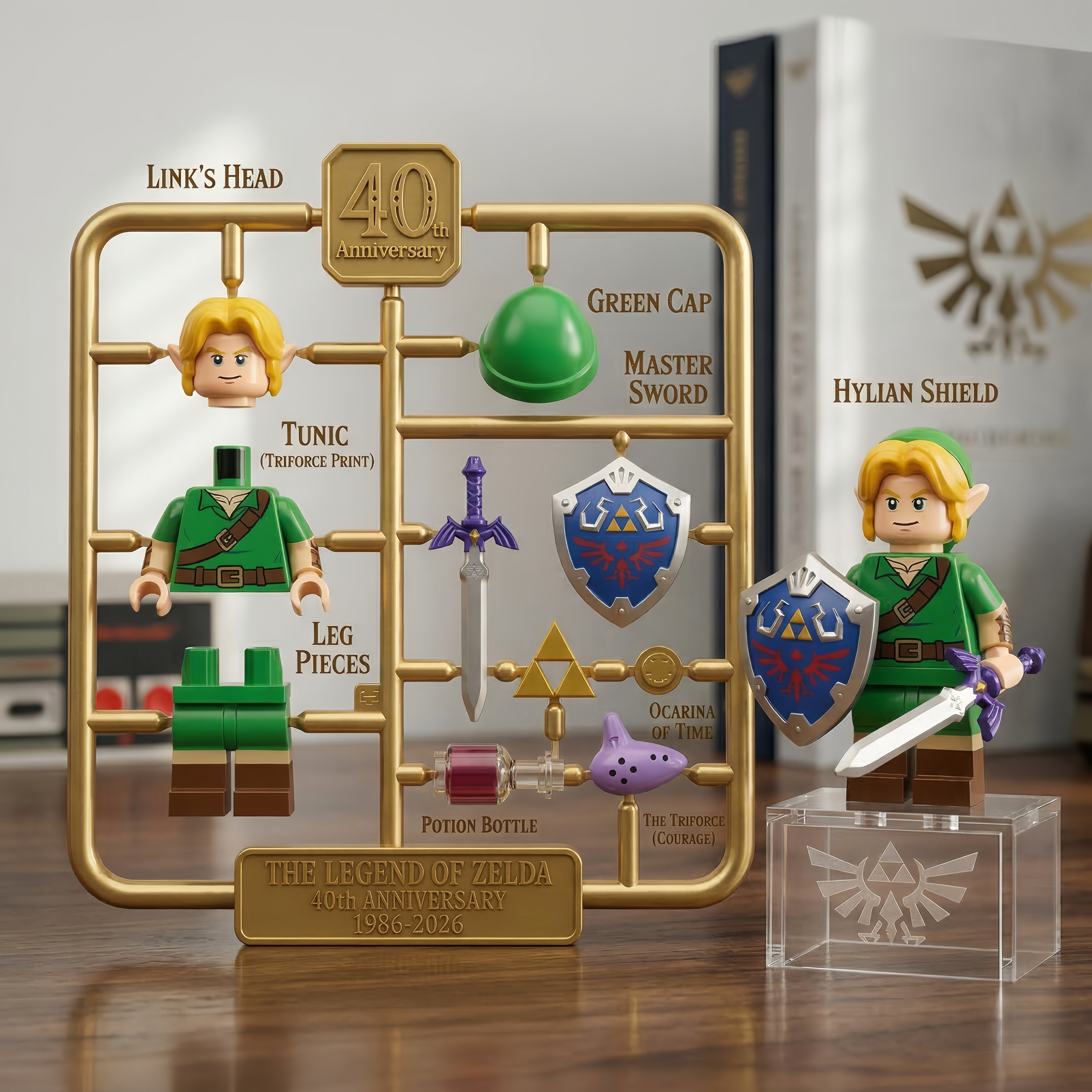 The Legend of Zelda 40th Anniversary – Link’s Brick Kit
