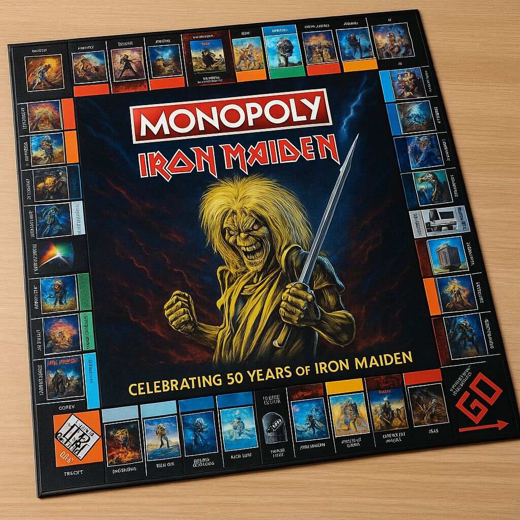 MONOPOLY: Iron Maiden 50th Anniversary Edition