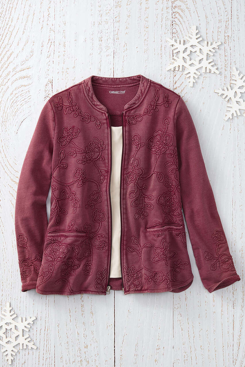Pikes Peak Zip-Front Sweatshirt