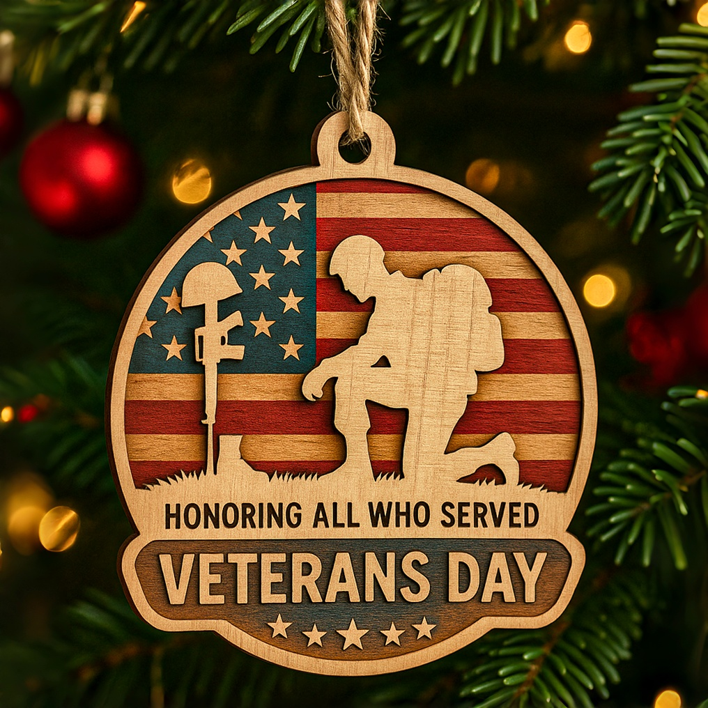 Veteran Tribute Ornaments