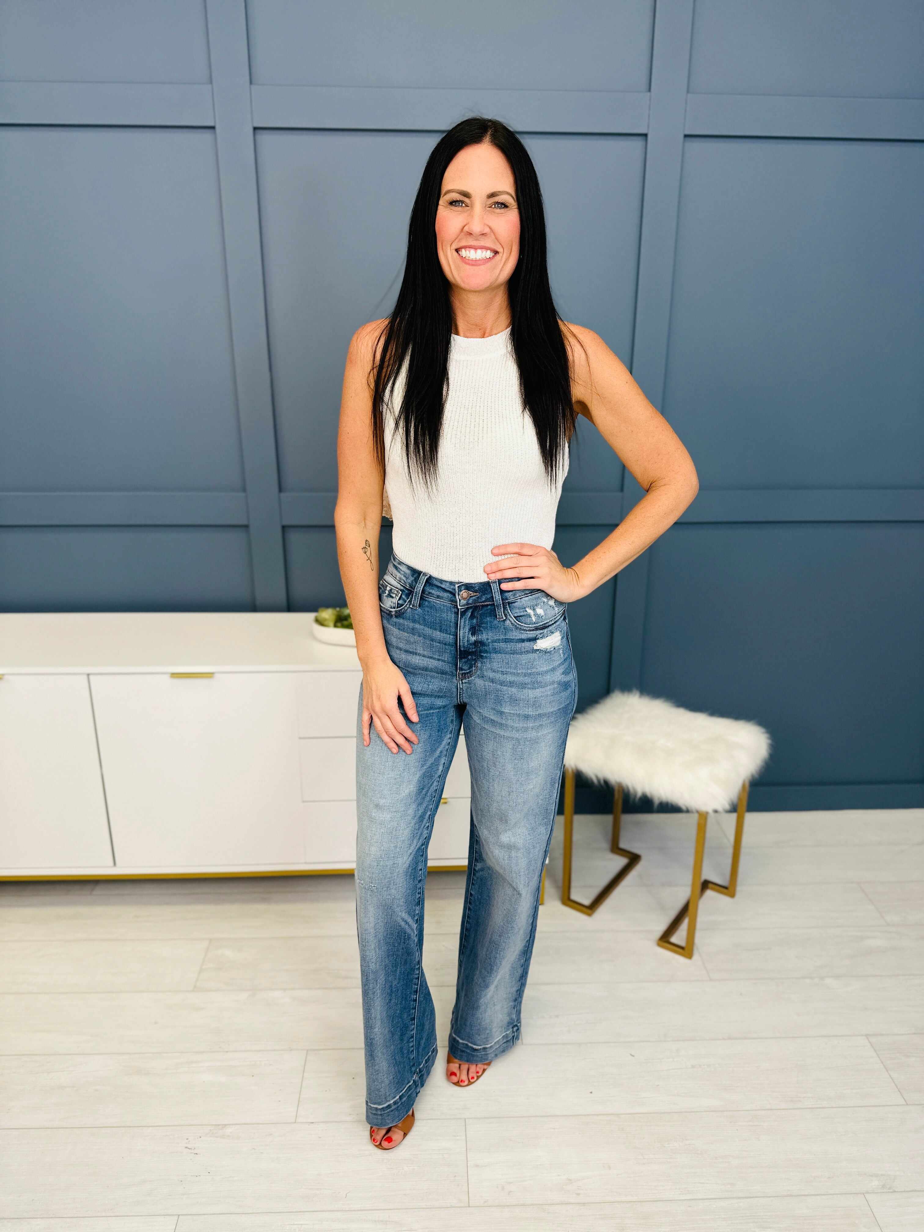 REG/CURVY Need You Now Wide Leg Trouser