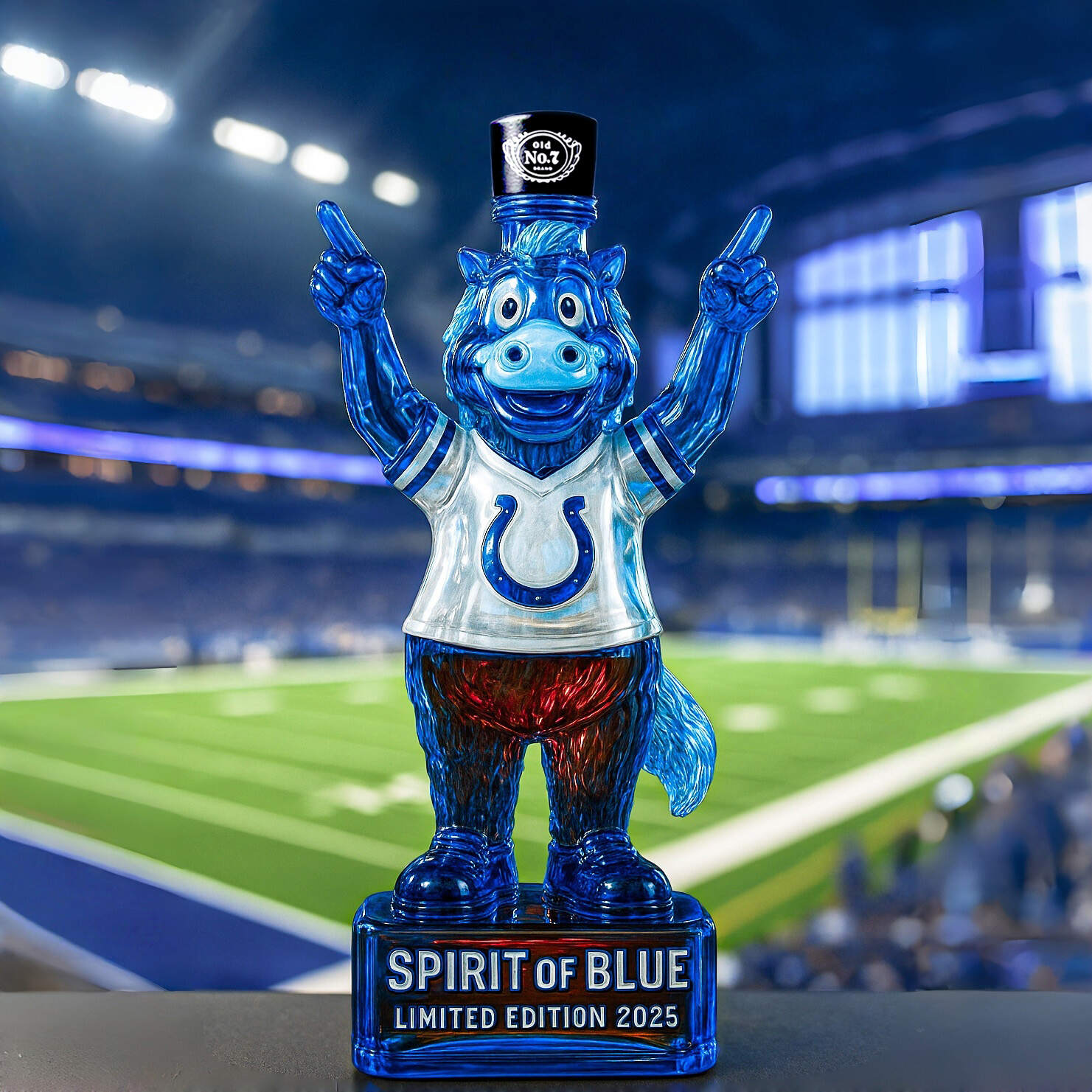 Indianapolis Colts SPIRIT OF BLUE — LIMITED EDITION Bottle