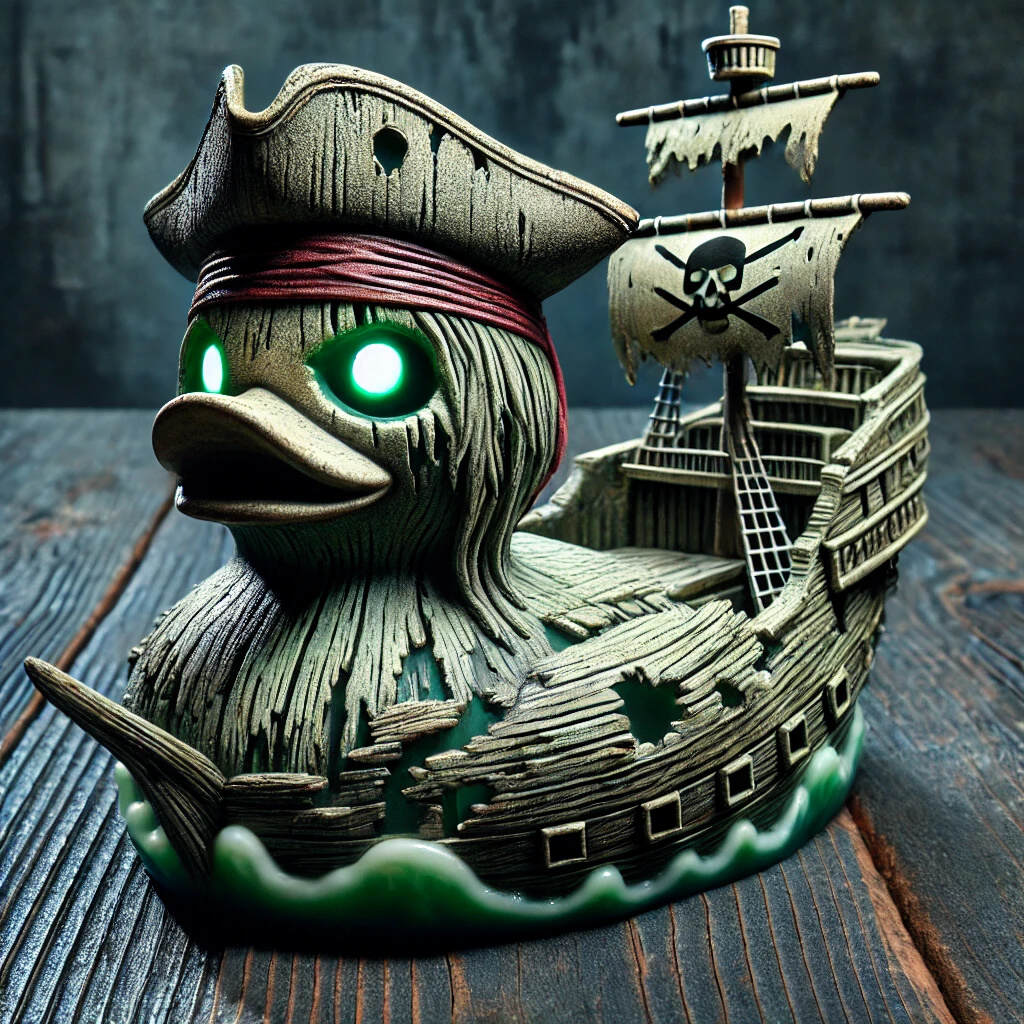 🏴‍☠️Pirate Ship Duck