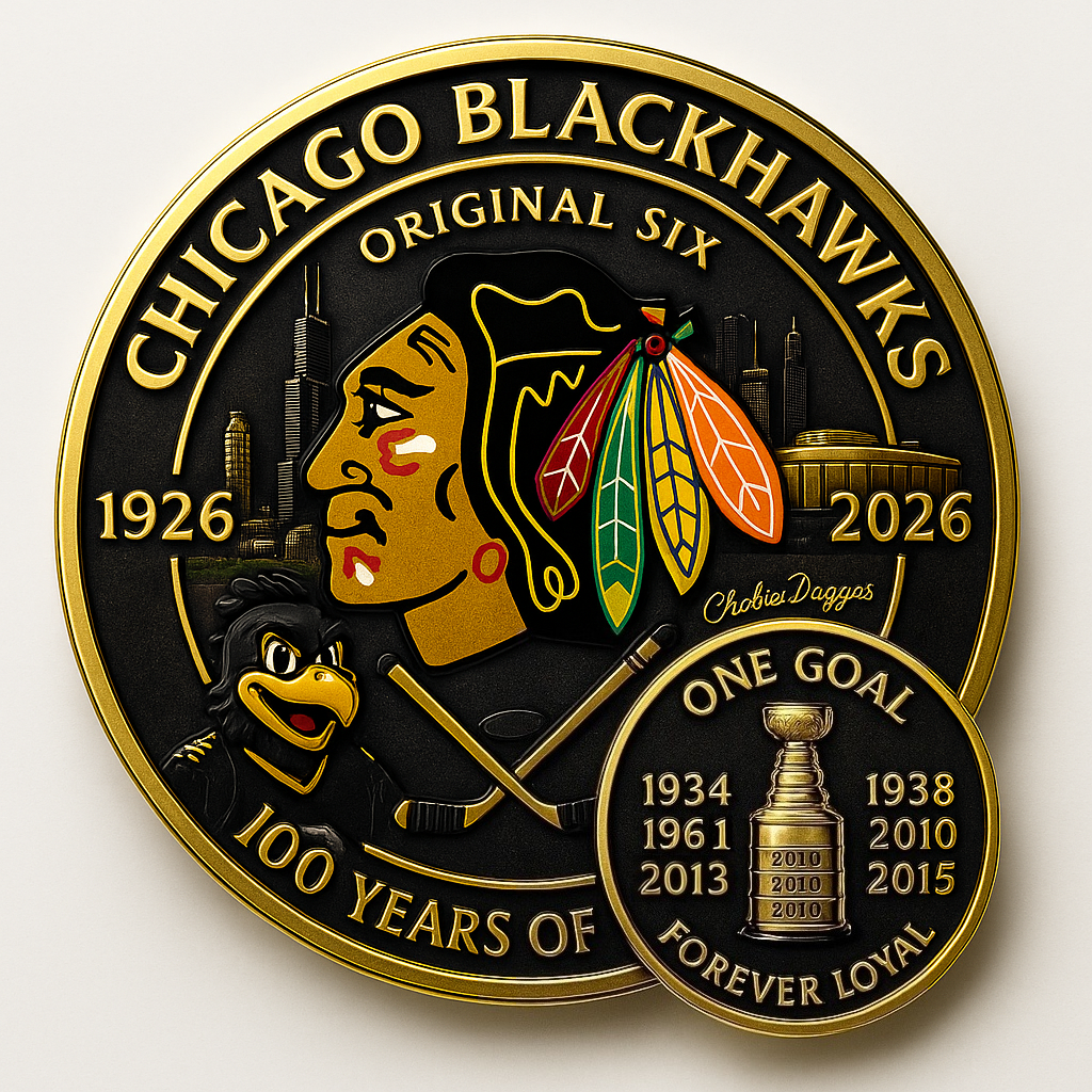 Chicago Blackhawks · Centennial Commemorative Coin