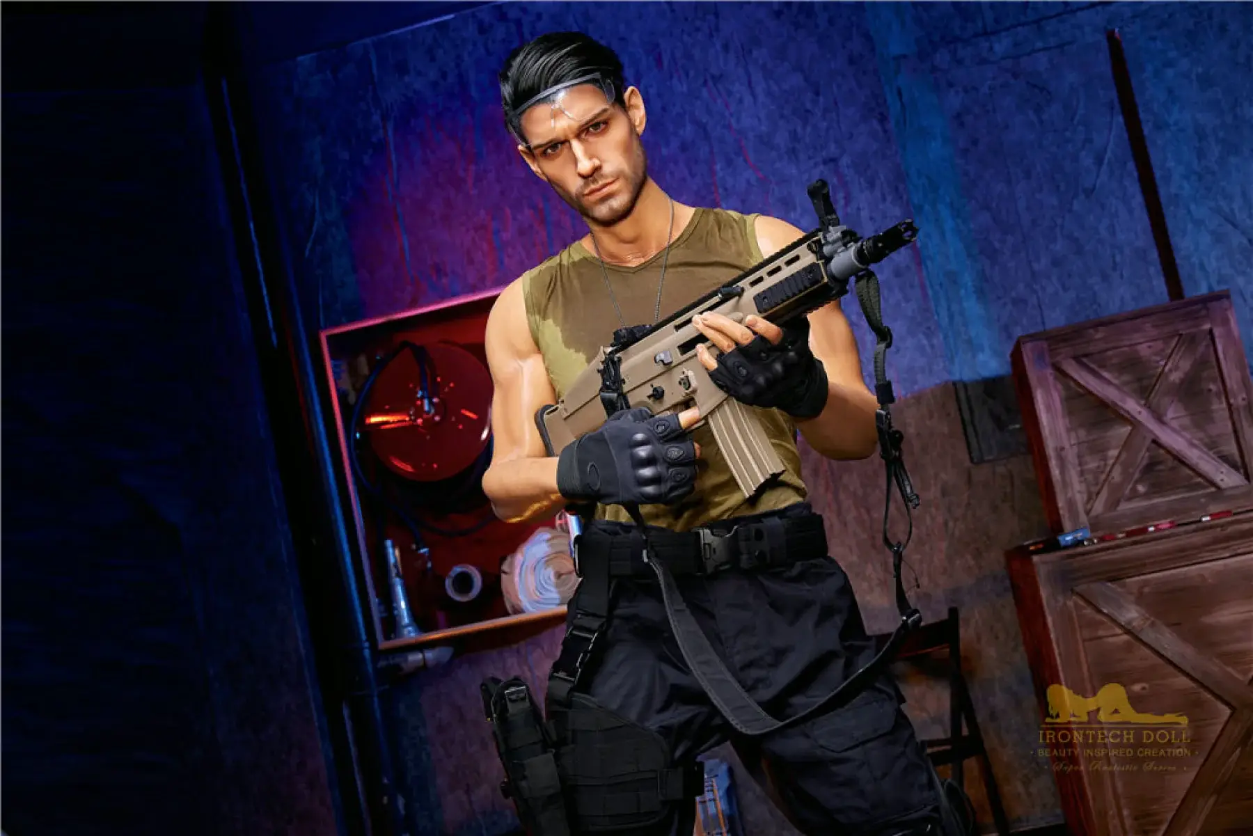 Thomas Soldier Silicone Male Sex Doll - Joy Love Dolls Doll