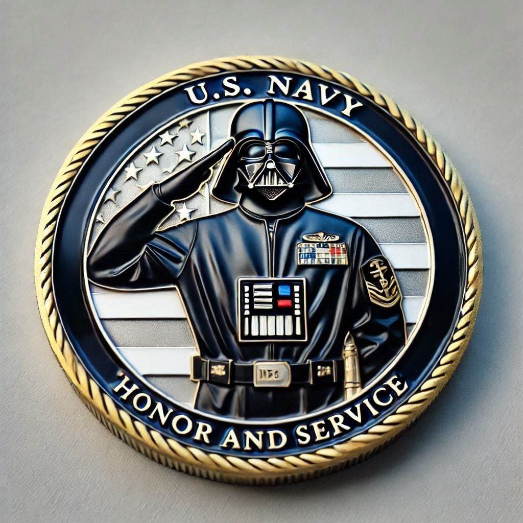 Veteran Tribute coin - Dark Warrior Edition
