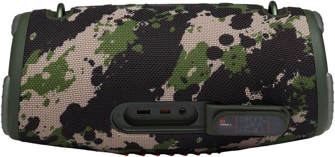 JBL Xtreme 3 - Portable Bluetooth Speaker, Powerful Sound and Deep Bass, IP67 Waterproof, 15 Hours of Playtime, Powerbank, PartyBoost for Multi-speaker Pairing (Black)