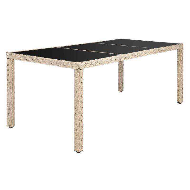 Hailee Rectangular 8 - Person 76.8'' Long Dining Set with Cushions
