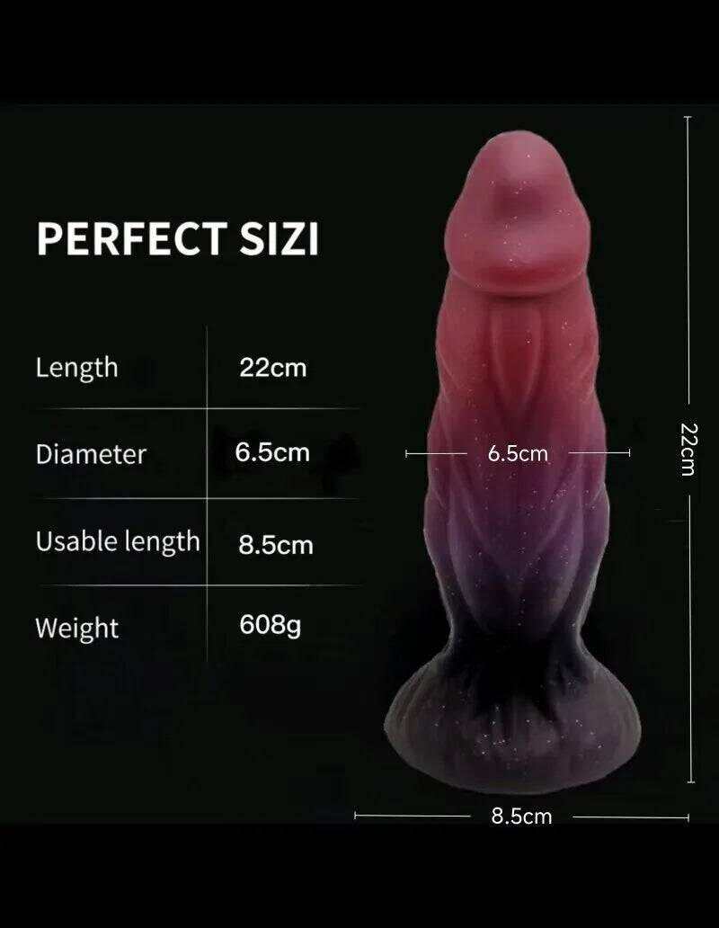 BDSM Monster Dildo – Horse, Dragon, and Dog-Inspired Realistic Suction Cup Toy