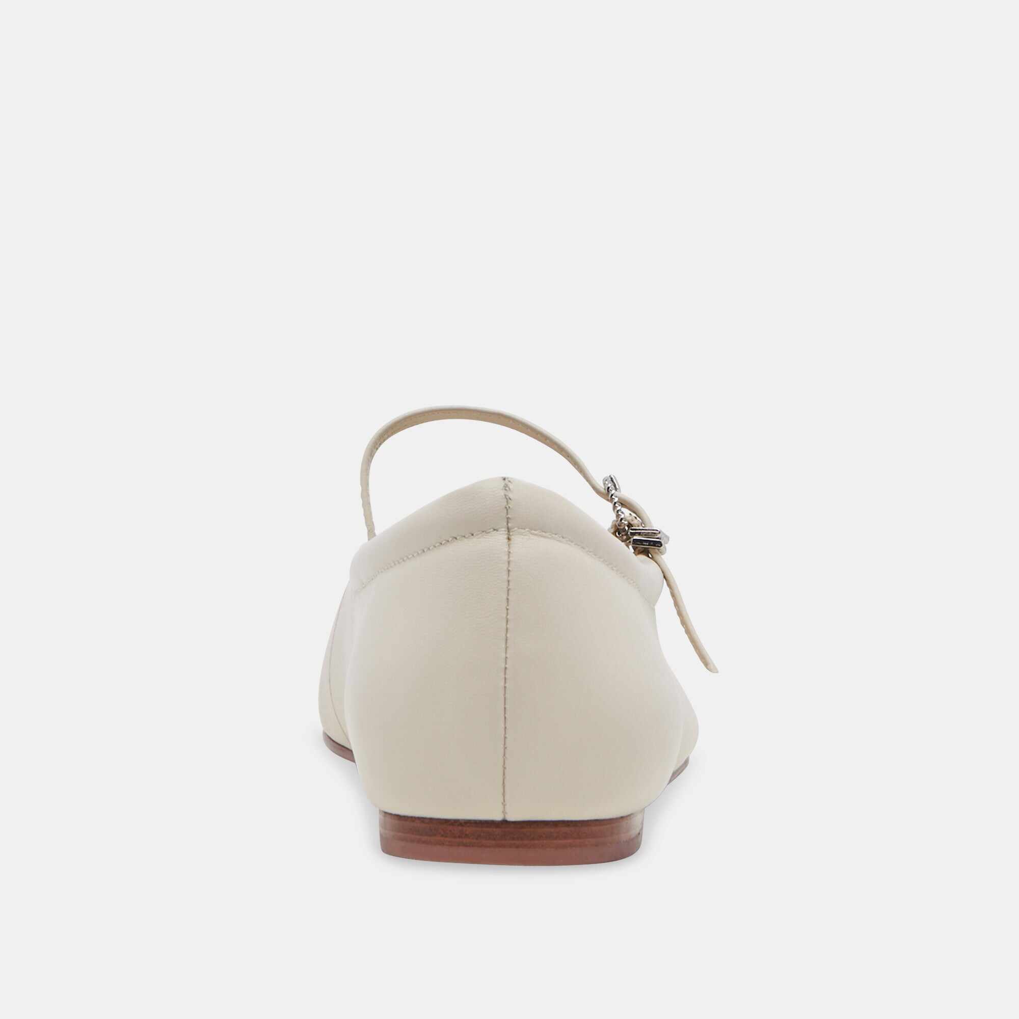 REYES BALLET FLATS IVORY LEATHER