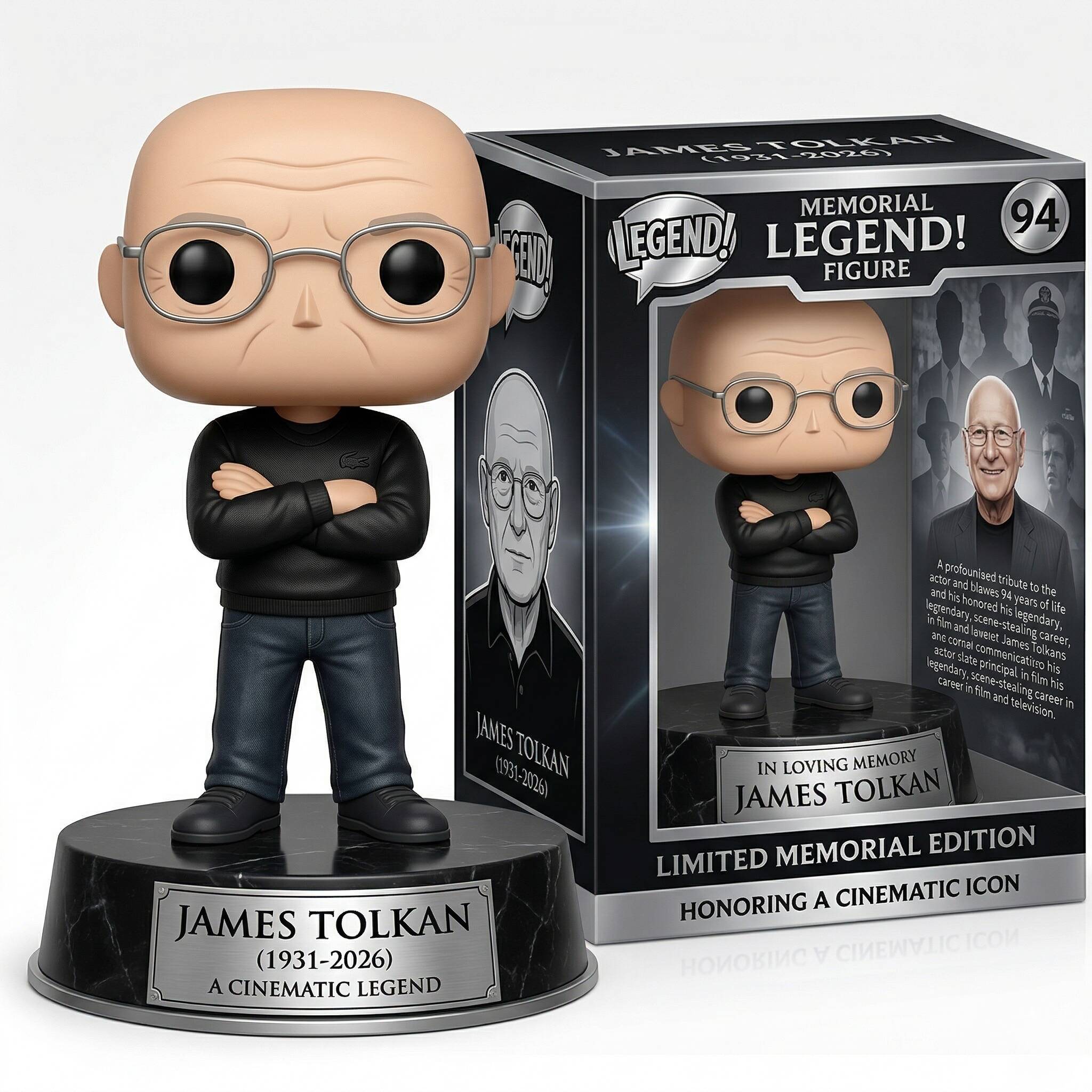 James Tolkan Legend Memorial Pop!