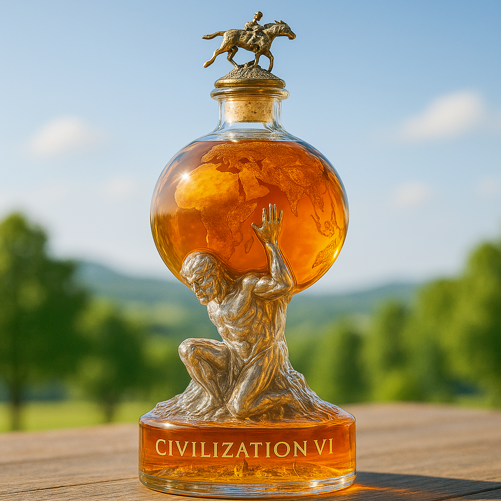 Sid Meier's Civilization VI Whiskey Bottle