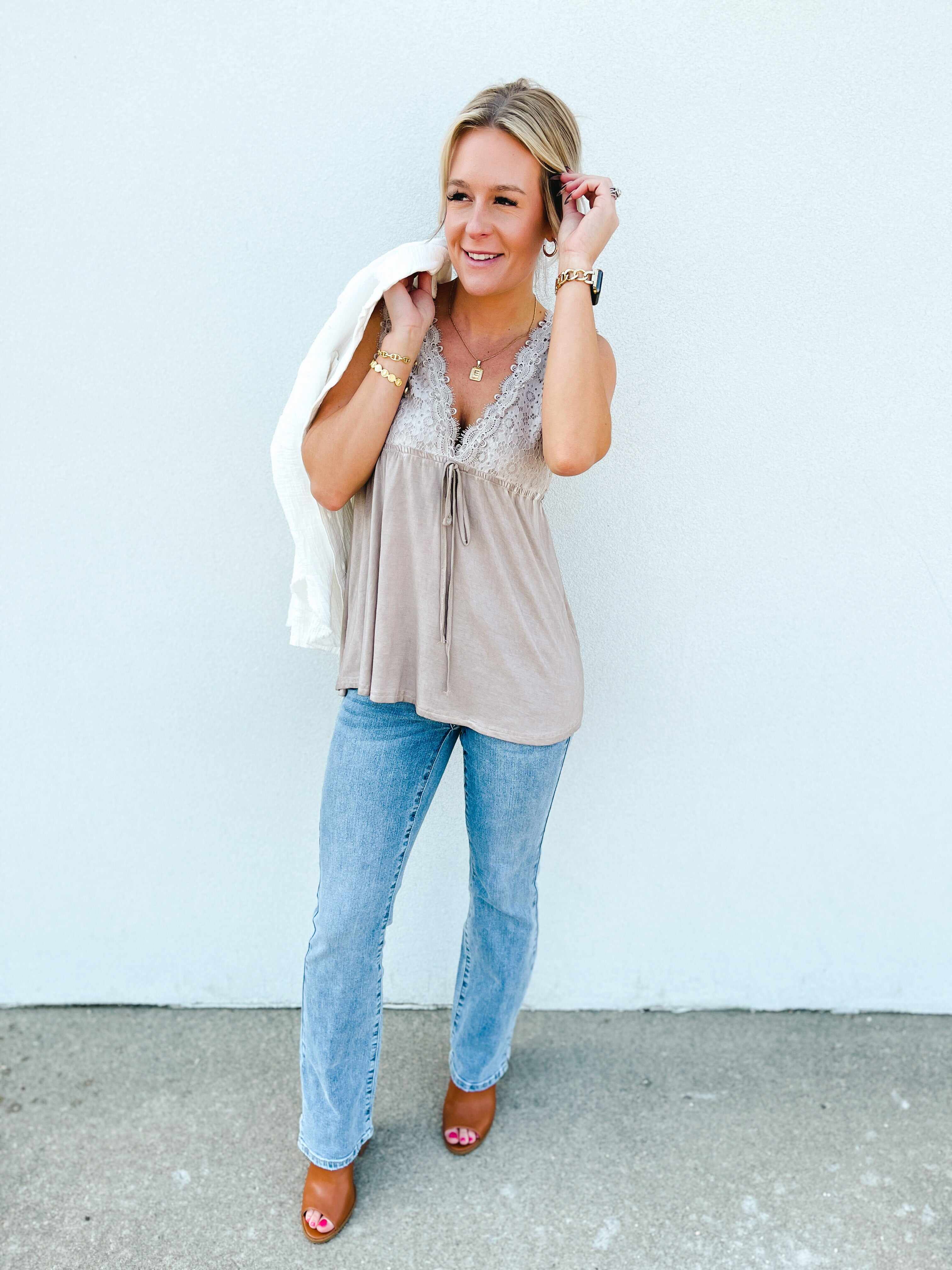 PLUS/REG Oh, SLIT! Bootcut Jeans