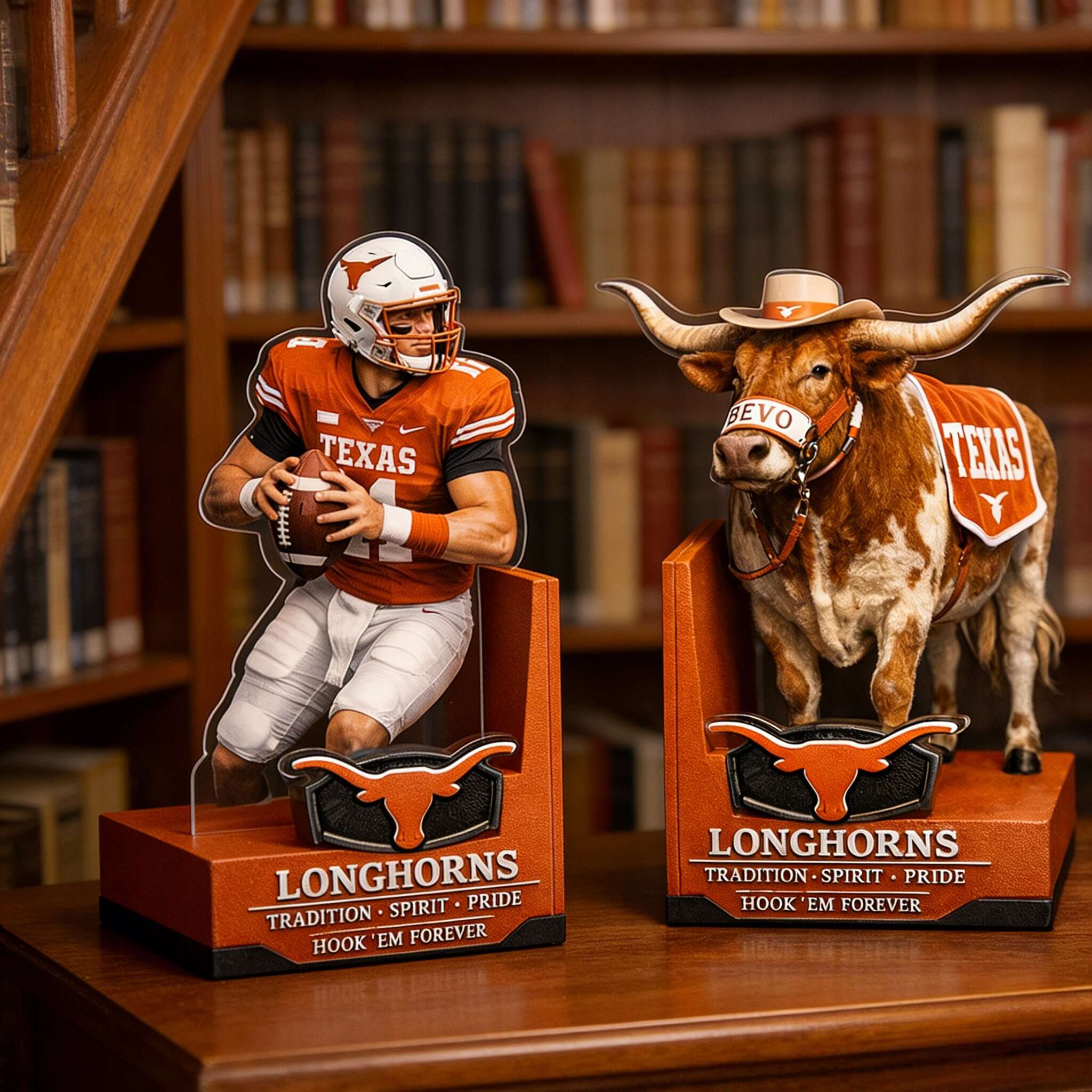 Longhorns 2026 Anniversary Bookends