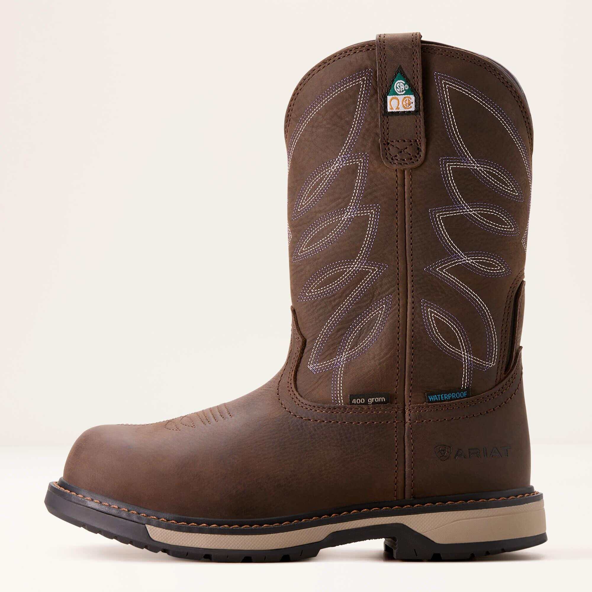 Riveter CSA Glacier Grip Waterproof 400g Composite Toe Work Boot
