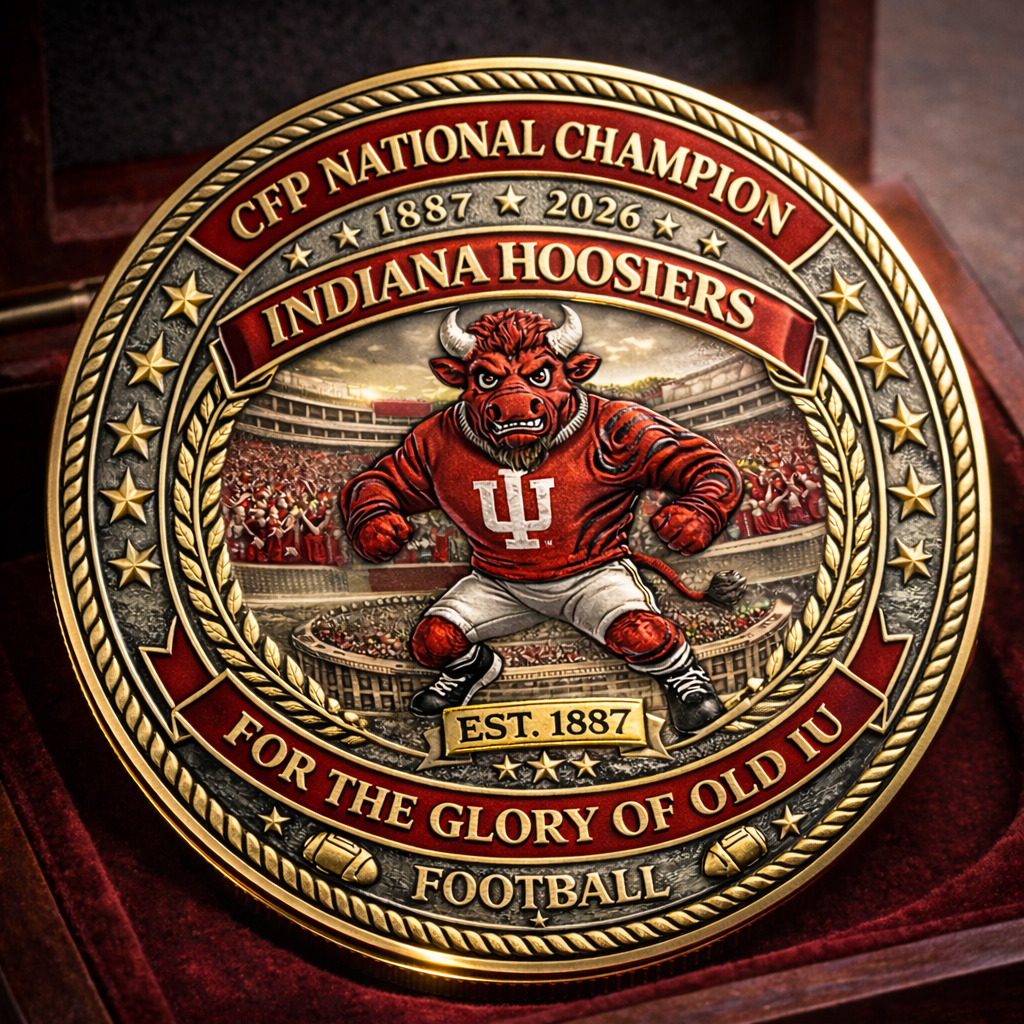 2026 CFP Champ Hoosiers Commemorative Coin