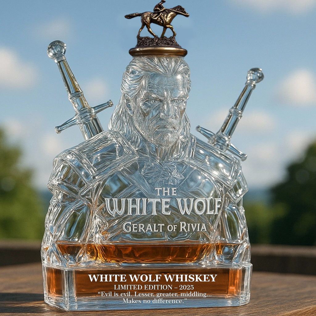 The Witcher 3 Whiskey Bottle