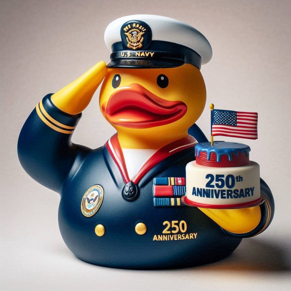 U.S. Military 250th Anniversary Duck