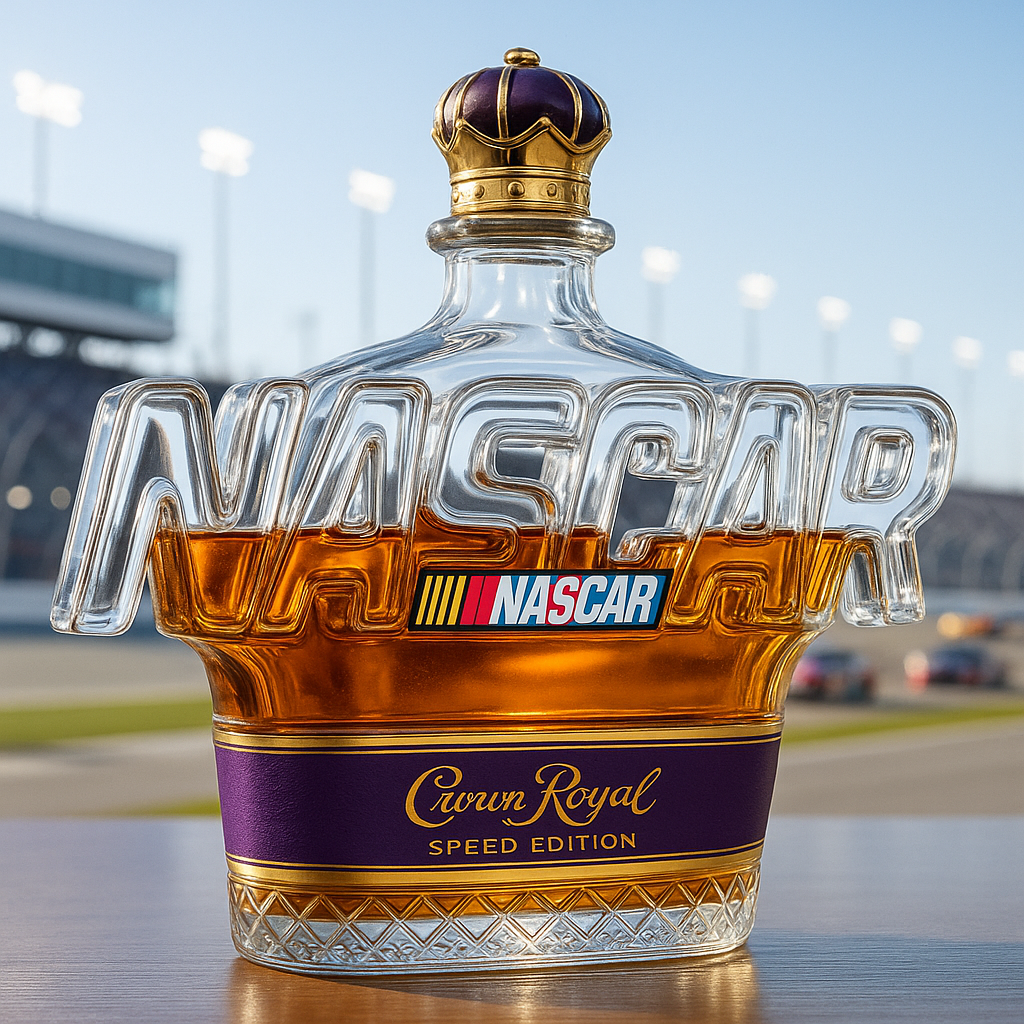 NASCAR Whiskey Bottle