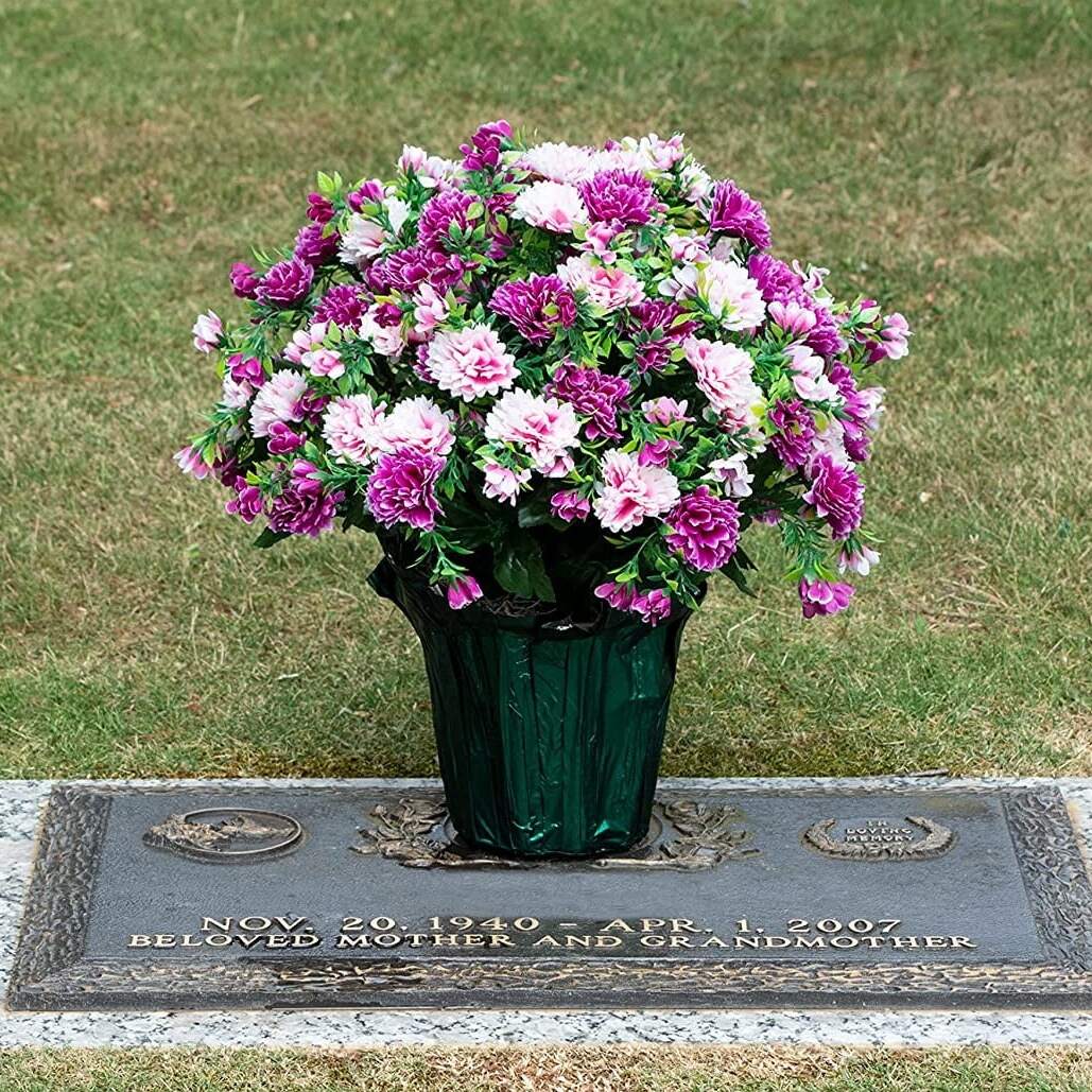 🏆Last Day 49% OFF⚡Artificial Flowers Sunset Garden Mums Bouquet Decoration - UV resistant, Waterproof, Windproof
