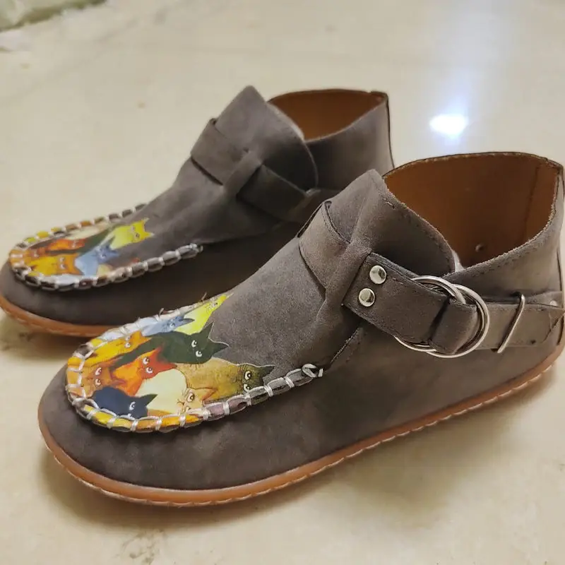 🍂Women’s Casual Shoes with Cute Cat Print