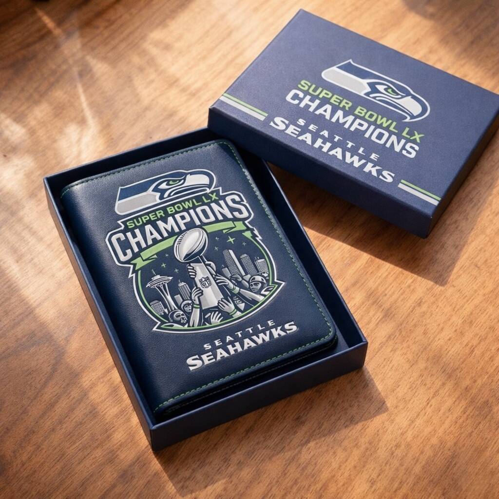 Seattle Seahawks Super Bowl Championship Passport Wallet