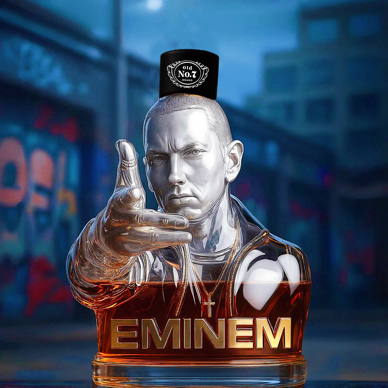 Eminem Whiskey Bottle