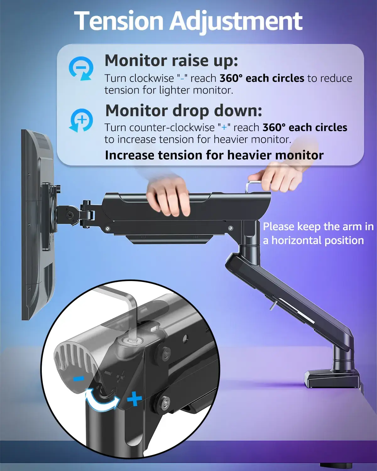 Dual Monitor Stand 13-32