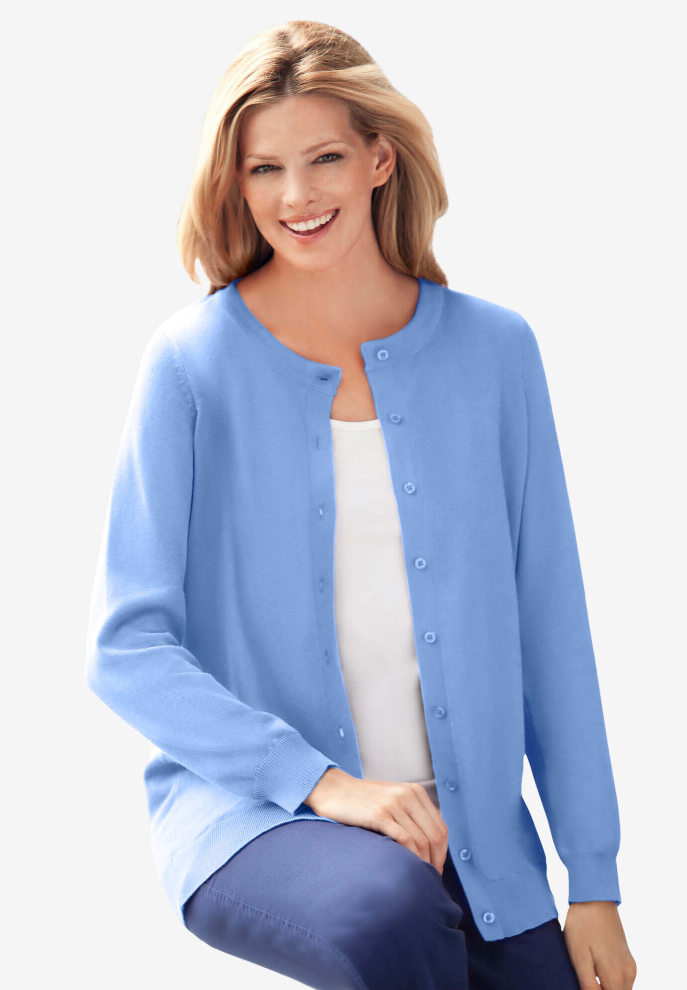 Perfect Long-Sleeve Cardigan