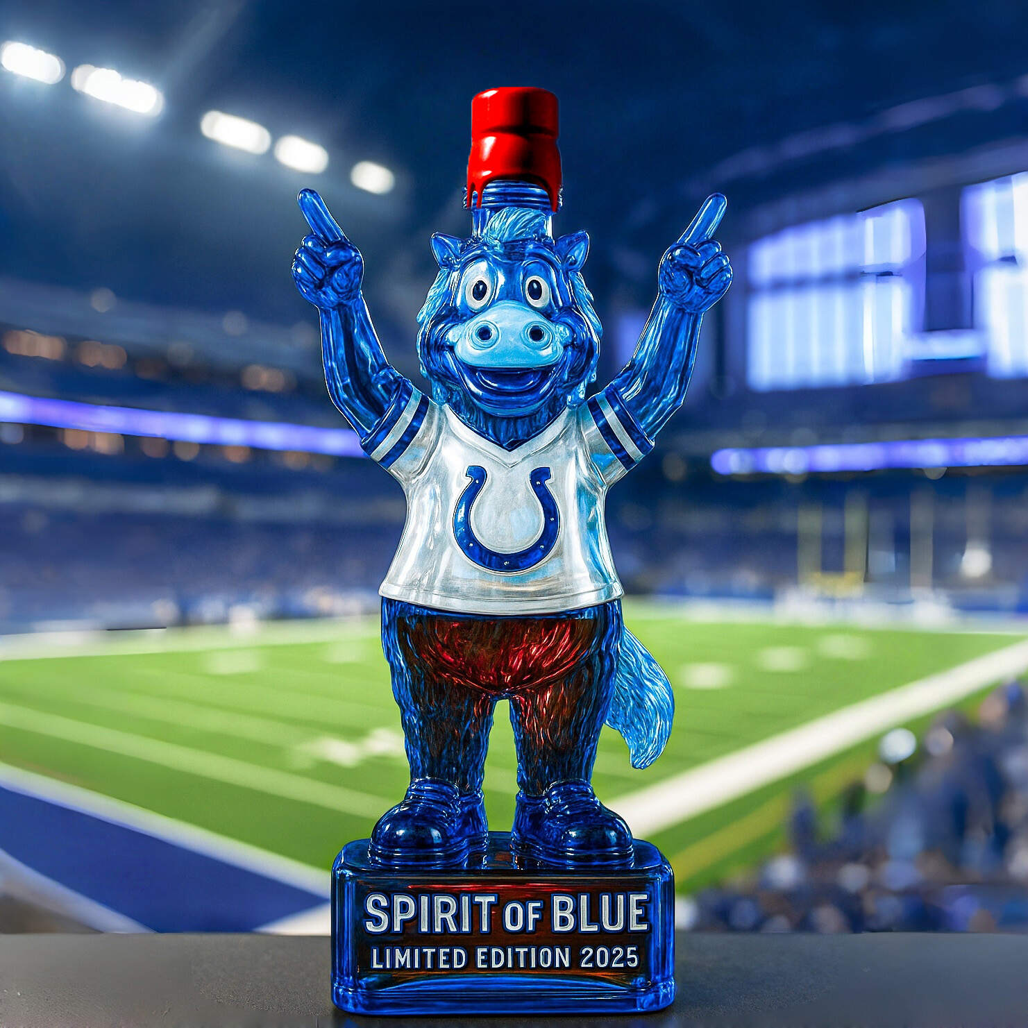Indianapolis Colts SPIRIT OF BLUE — LIMITED EDITION Bottle