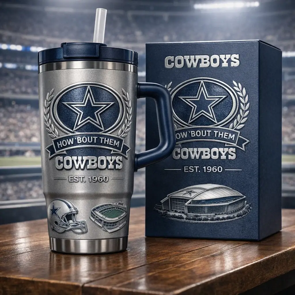 Dallas Cowboys Collectors Tumbler丨How ’Bout Them