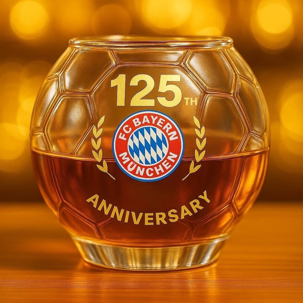 🏆️Bayern Munich 125th Anniversary Glass
