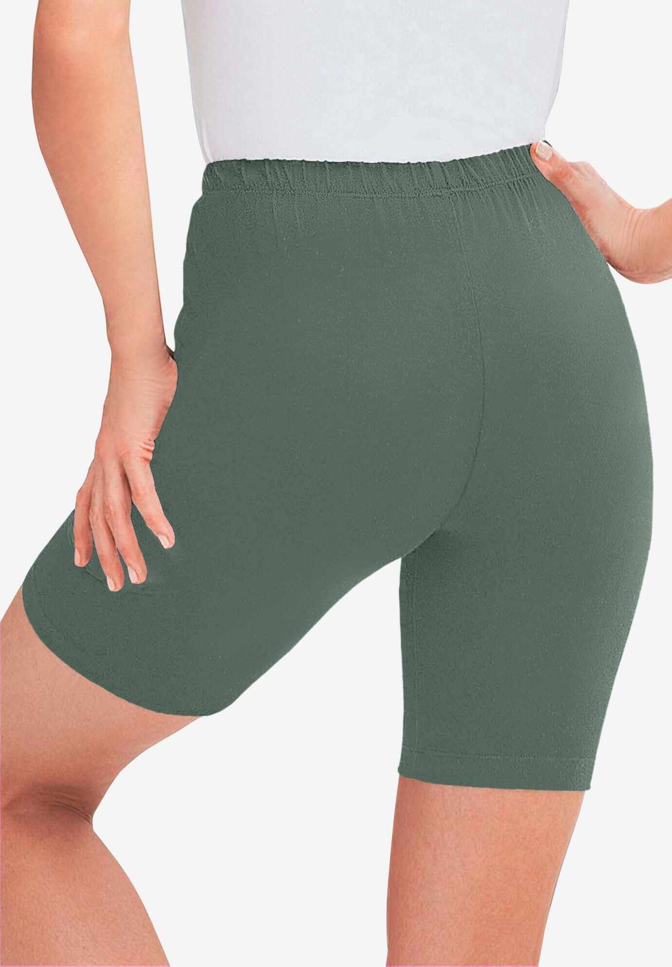Stretch Cotton Bike Short