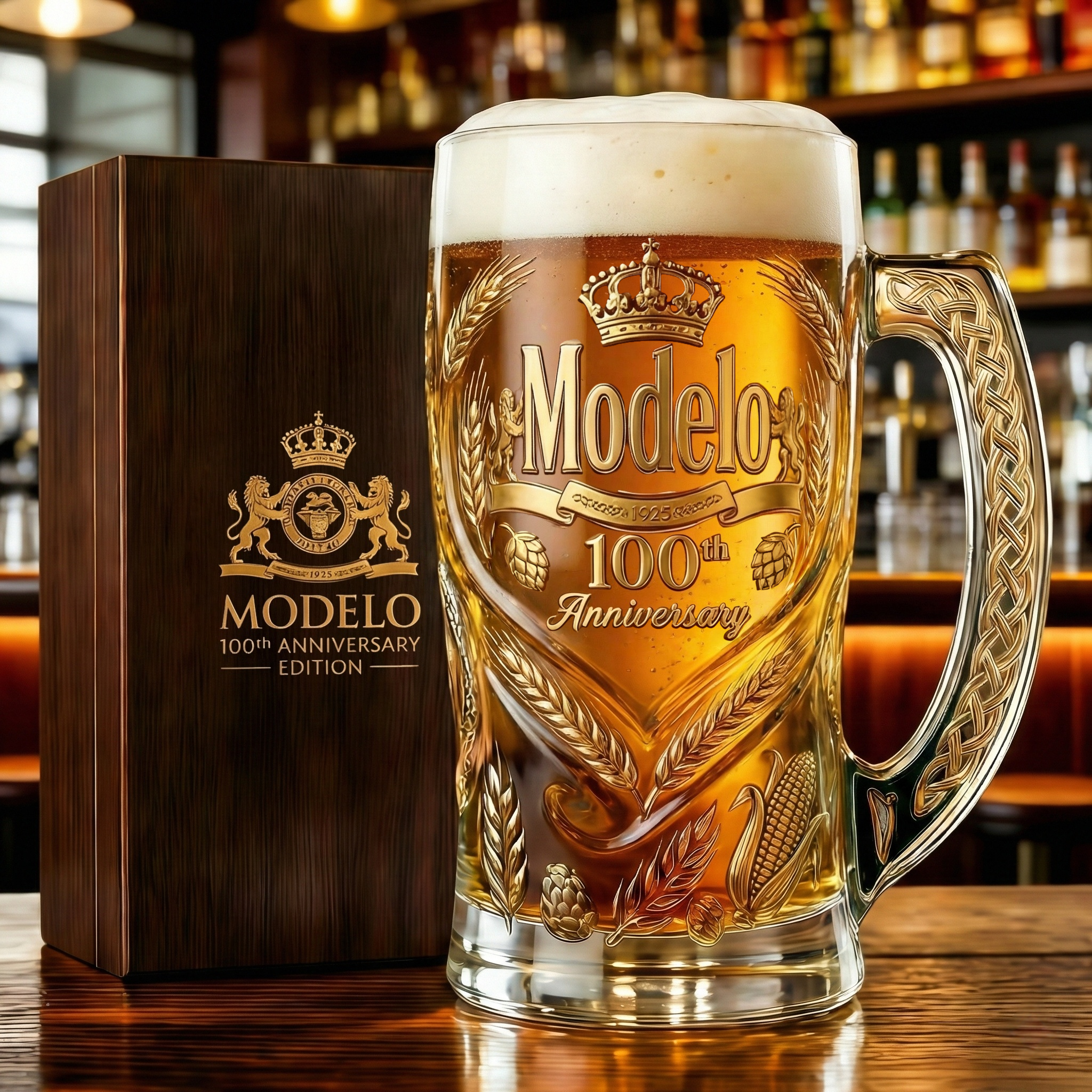 Modelo 100th Anniversary Commemorative Heritage Beer Stein (Pre-Order)